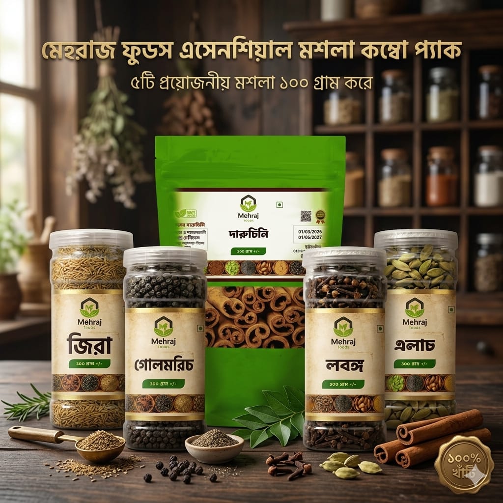 মসলা কম্বো – (ফ্যামিলি প্যাক) ১০০ গ্রাম