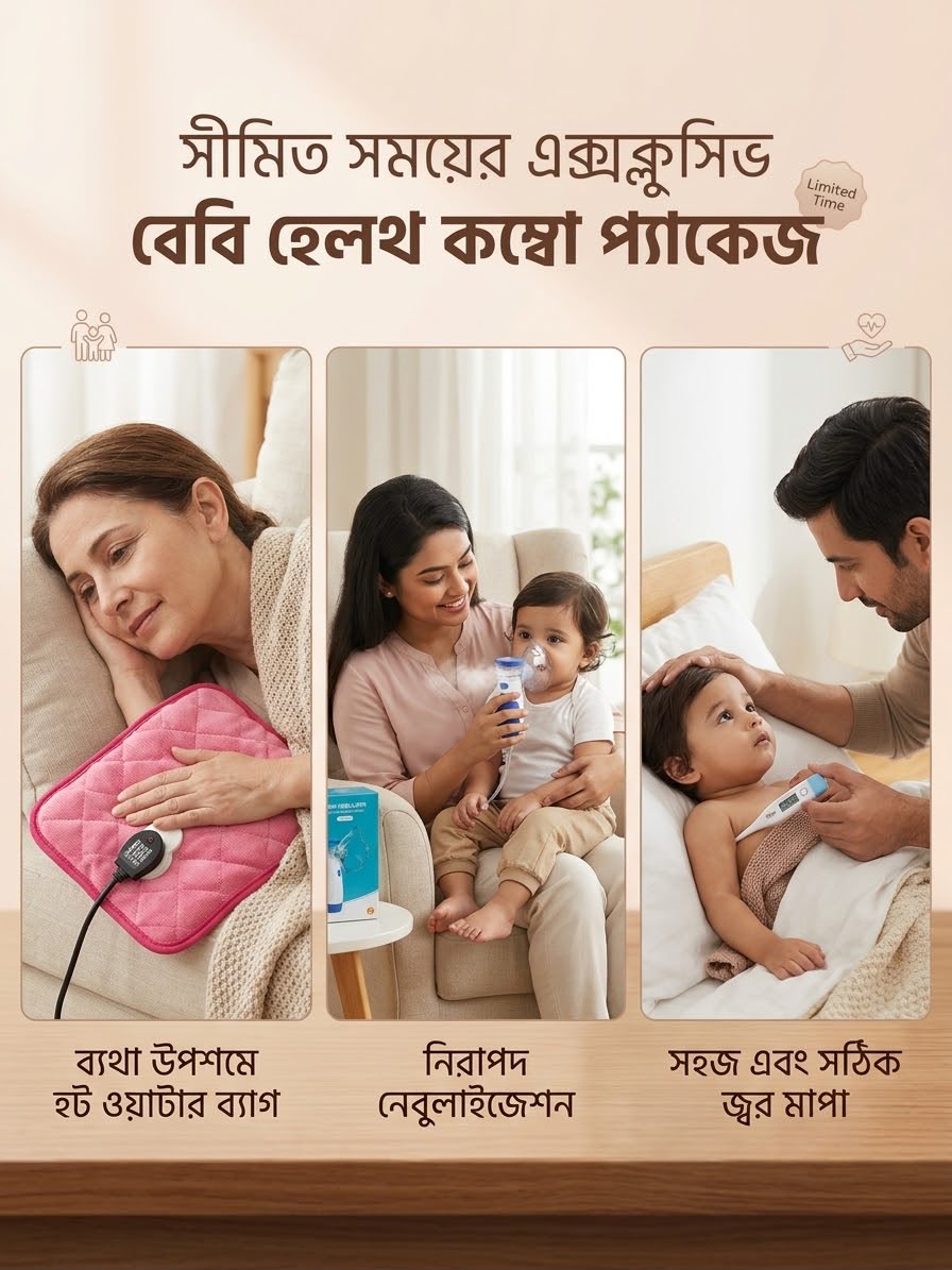 13 মাসের গ্যারান্টি  সহ তিনটি প্রোডাক্টের হেলথ কম্বো